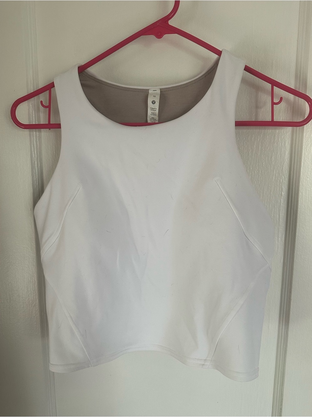 lululemon athletica White Wunder Train Racerback Tank